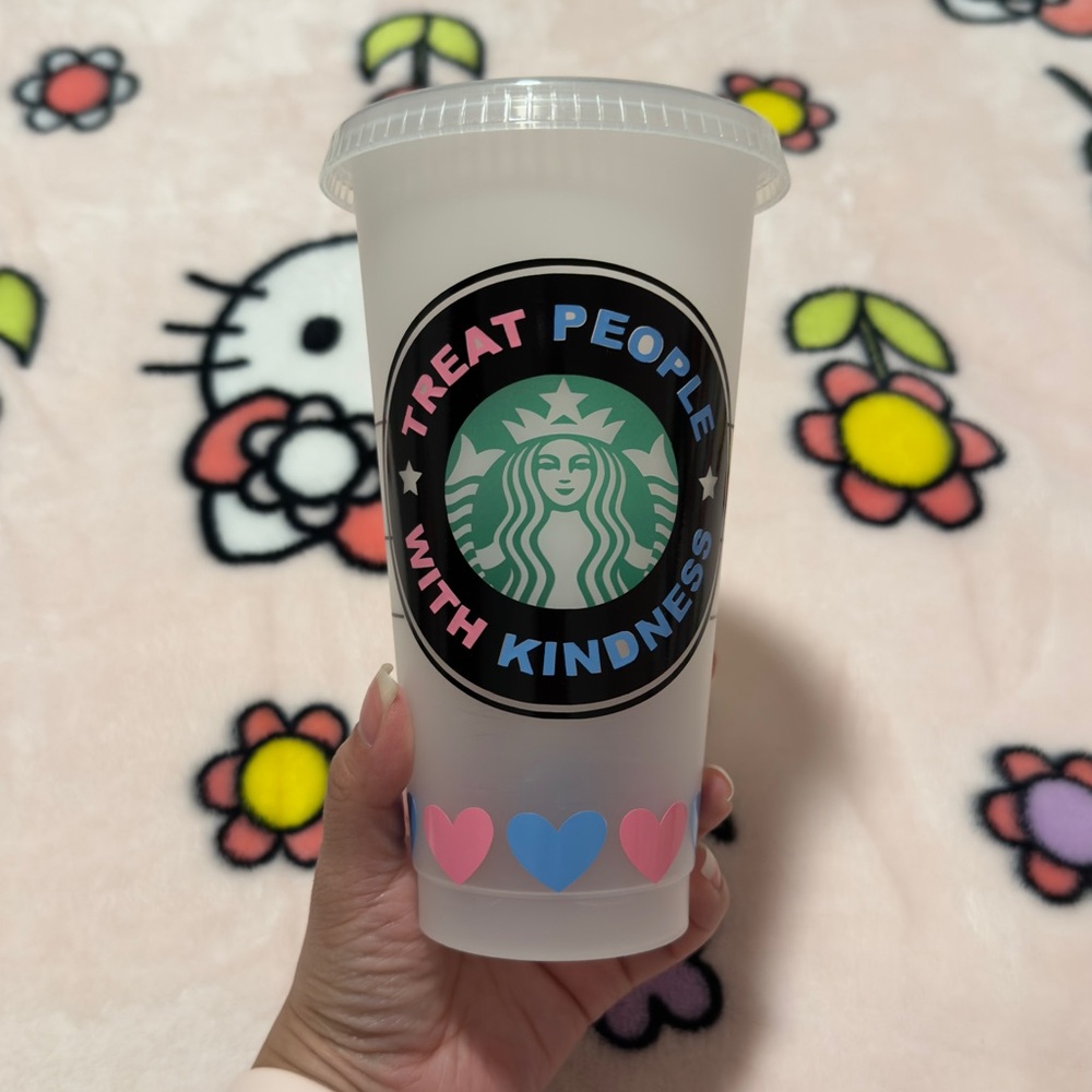 Starbucks Customized Harry Styles Cup